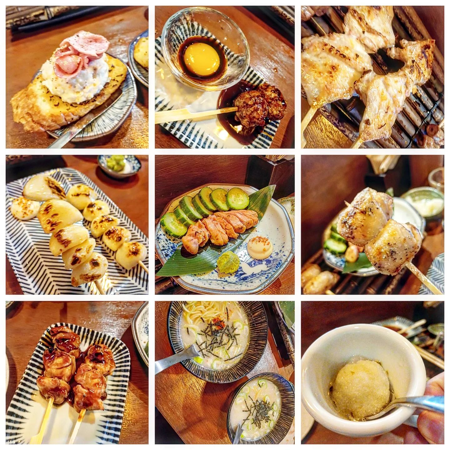#쿠시토라

꼬치를 오마카세로 즐기는 #꼬치맛집
분위기도 좋아 술 쭉쭉 들어가요.

술 마시기 딱 좋은 속도로 꼬치 내어 주시는데
데이트 기분 제대로 났어요 😍

신선한 닭안심 겉에만 삶작 토치로 익힌 꼬치
제 최애 꼬치고요 ㅎㅎ
다저트 마늘빵과 마무리 진한 육수의 라멘까지 완벽!!

#위례맛집 #위례술집  #위례꼬치