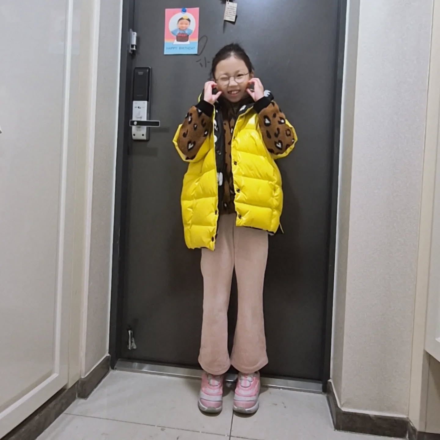 #등교완료🙋‍♀️ 
오늘도 화이팅🥰