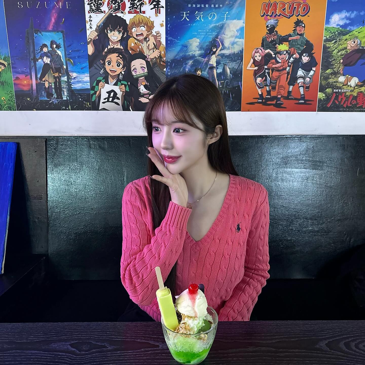메론빙수와 나🍈💚