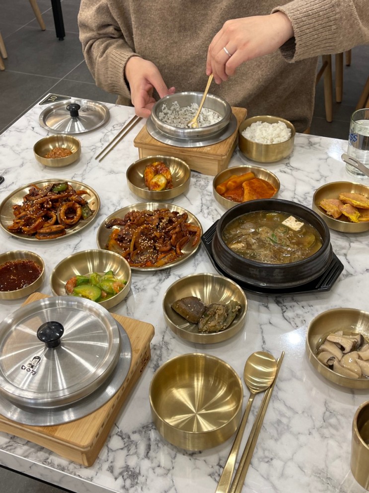 서면밥집 : 한상가득 맛있는 반찬의 백반집 '대수정 서면직영점' / 전포동밥집