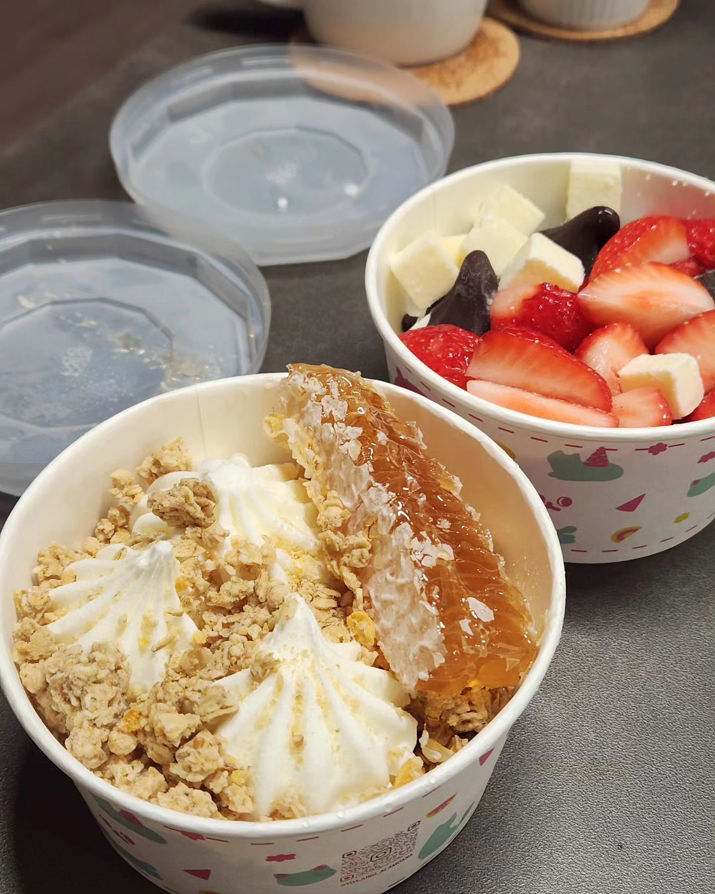 첫 #요아정 🍓

배달이 되서 참 다행이야