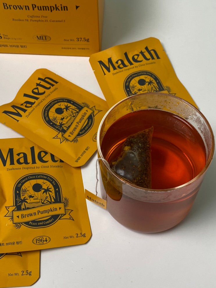 말레트(Maleth) 루이보스 티 l 이제는 커피말고 티, 맛있는 루이보스 차 발견!