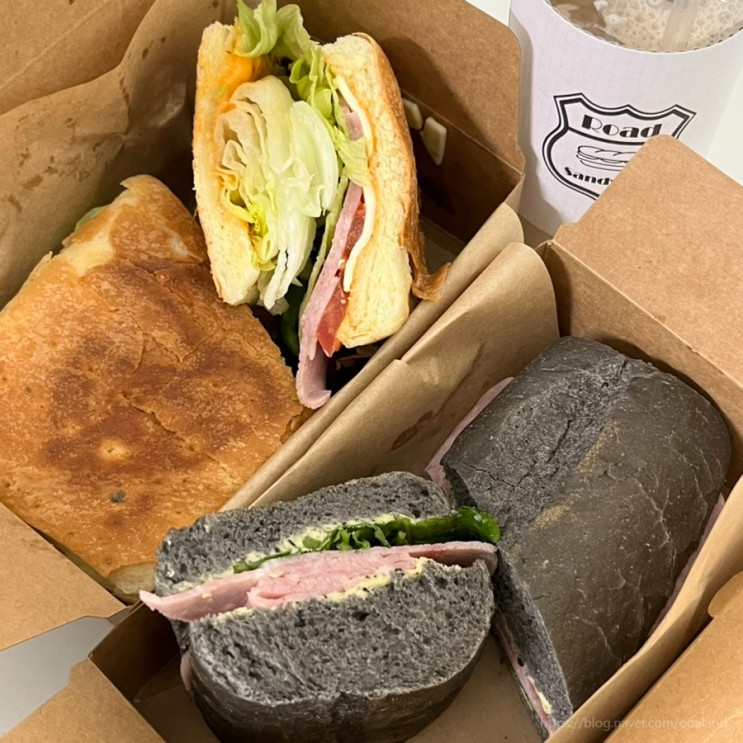 강남 신논현역 카페 로드샌드위치, 패스츄리 바게트 잠봉뵈르 샌드위치 맛집