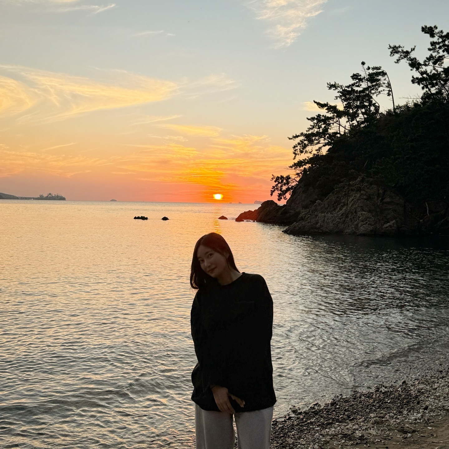 노을 맛집 #태안 🧡