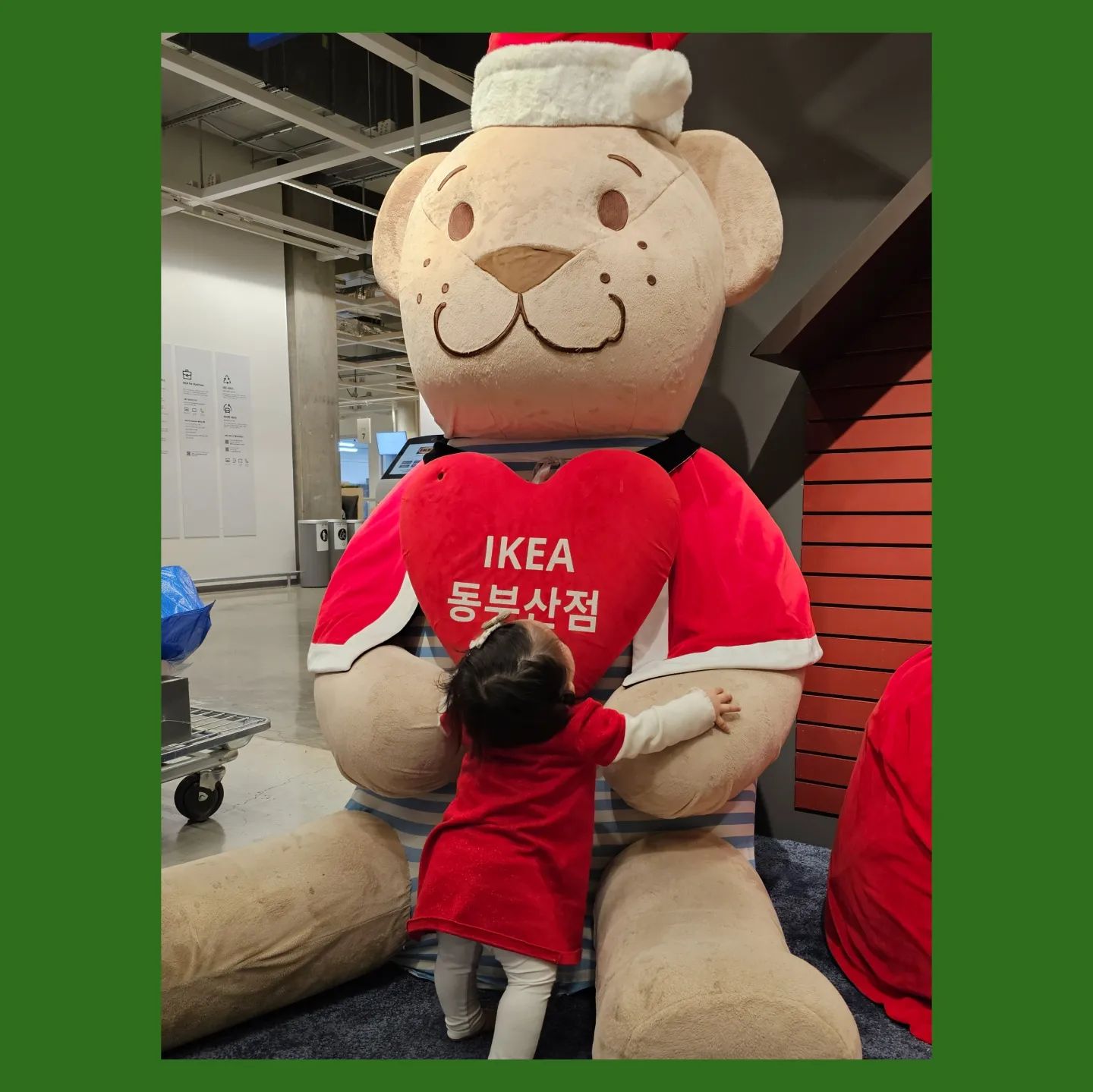 곰돌이랑 사랑에 빠진 청이🧸🌲✨️
그런 딸을 사랑하는 아부지

#이케아동부산점 #이케아동부산점크리스마스이벤트