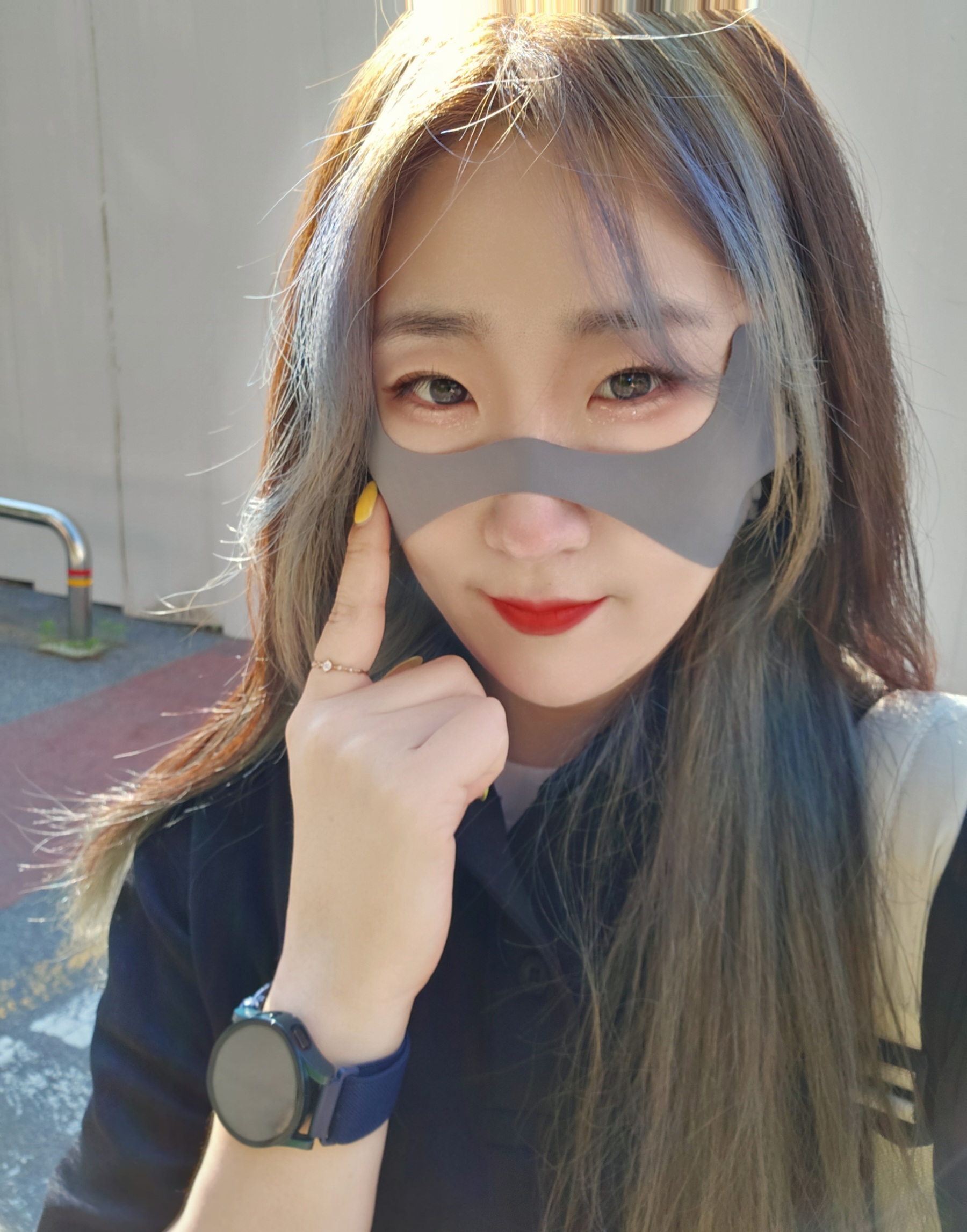 [심플루] 심플루 자외선차단 아이패치형 마스크