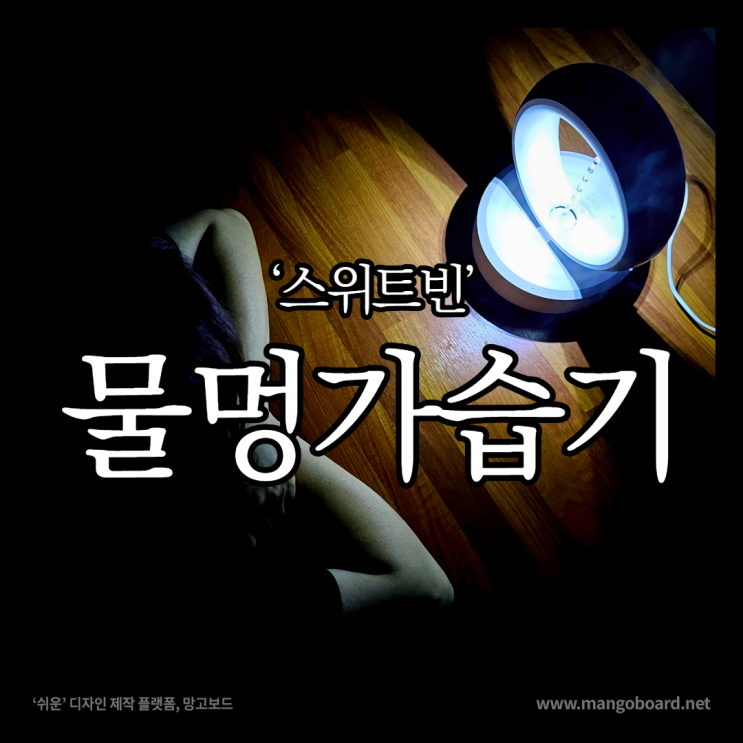 물멍 아이템 스위트빈 무중력가습기 추천