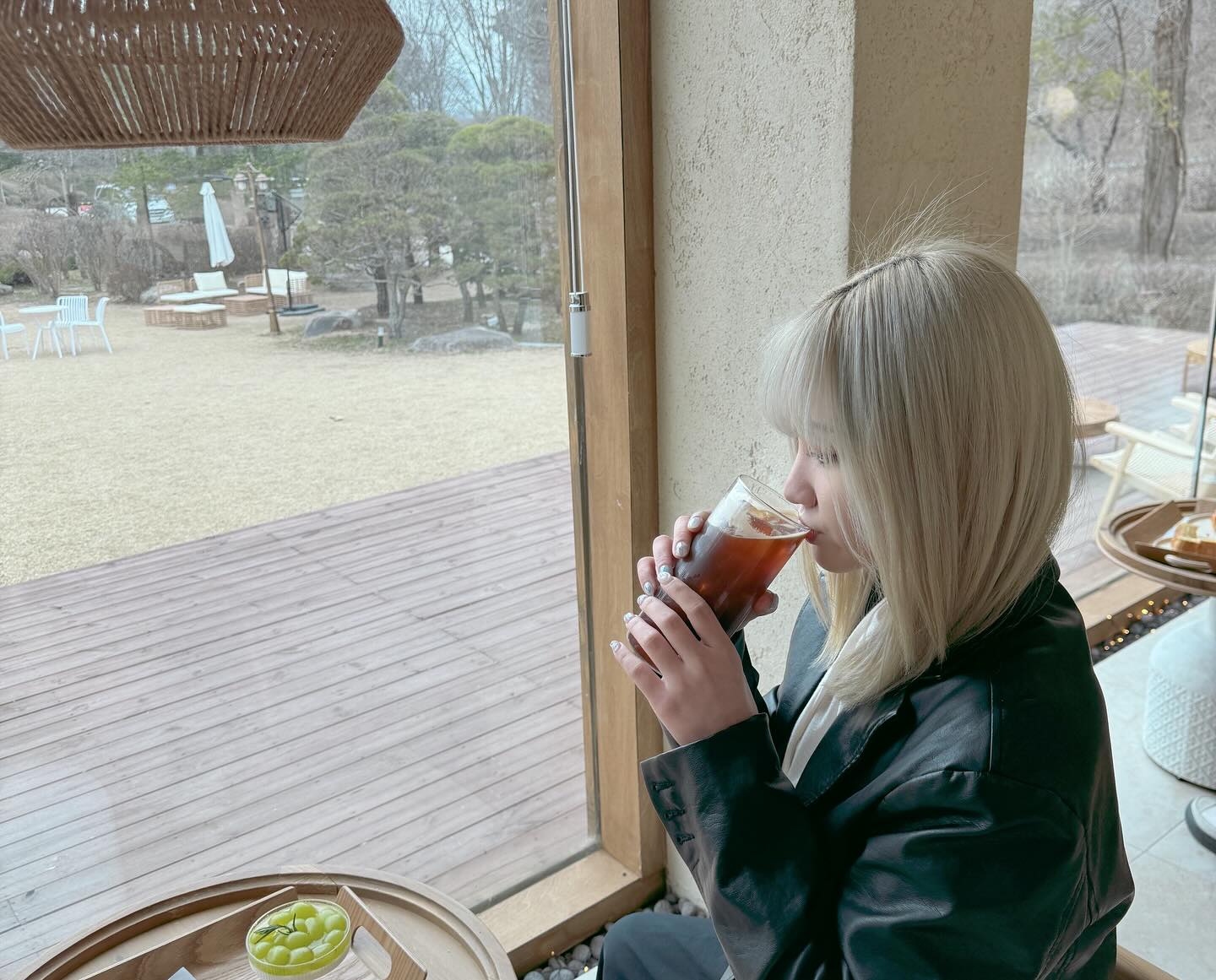 🌈운동하다보니 🎧📸사진찍는게 죠아❣️ #여주카페 #카페추천 #데일리 #운동하는여자