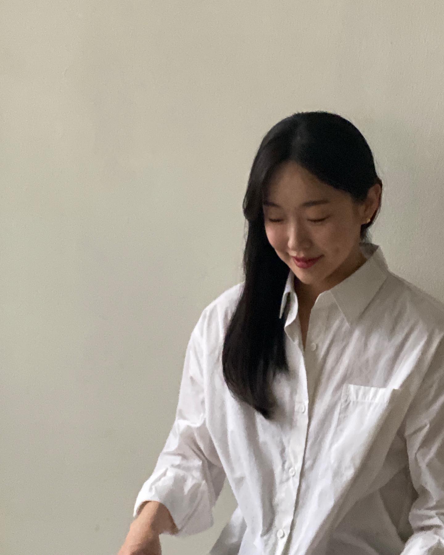 #흰셔츠 #배우 #프로필 #촬영 #🖤