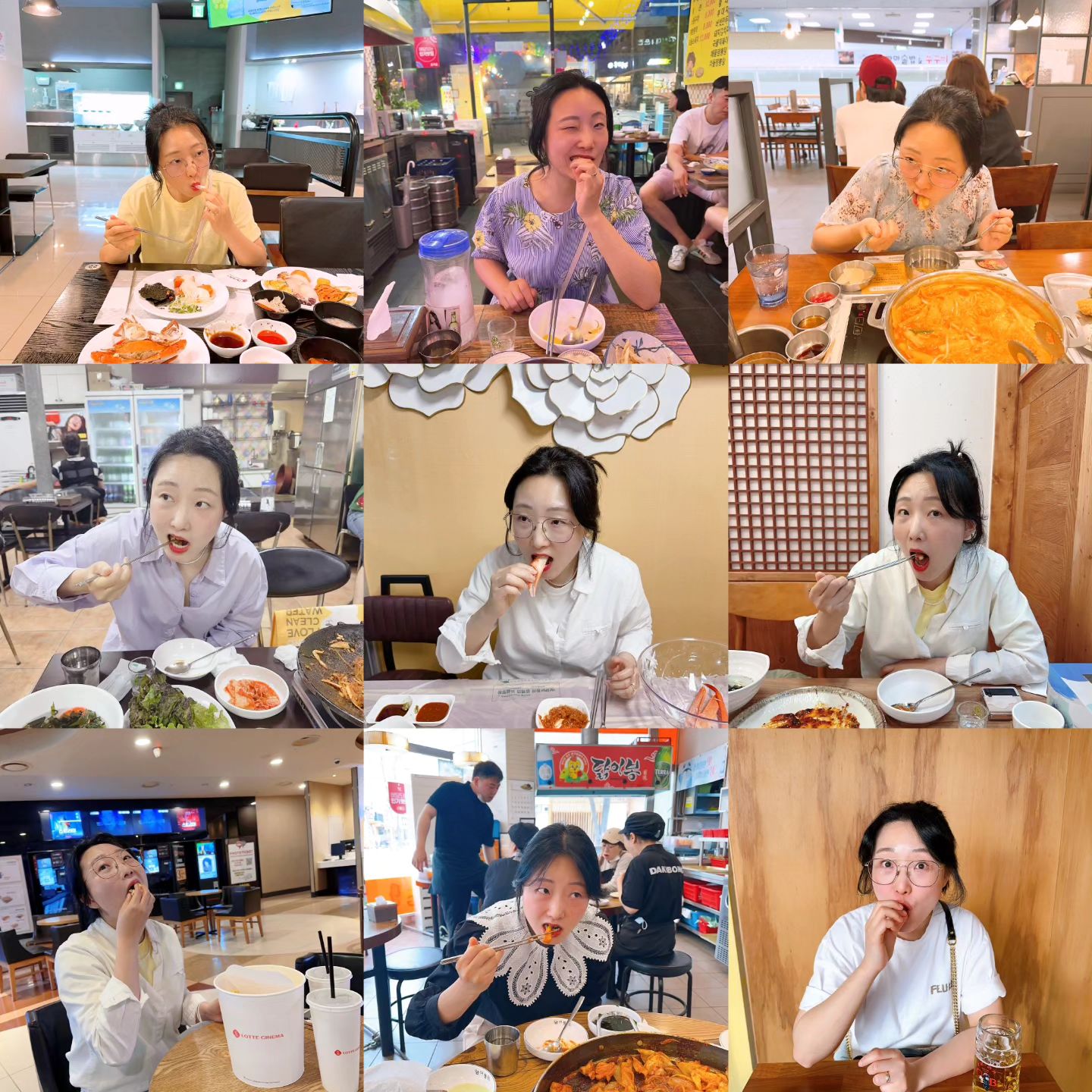 신랑이 모아놓은
나의 먹는 모습 사진들...
2023년 모음zip 😂

작년부터 신랑의 요상한
사진모으기가 시작되었는데
올해도 낄낄대며
사진을 고르더니 요렇게
만들어놨네🤣

나는 봐도봐도 구린데
귀여워해주니 
감사하며 살아볼게...ㅋㅋㅋㅋ 

#2023먹방모음zip
#신랑취미
#나의먹는사진
#모으기