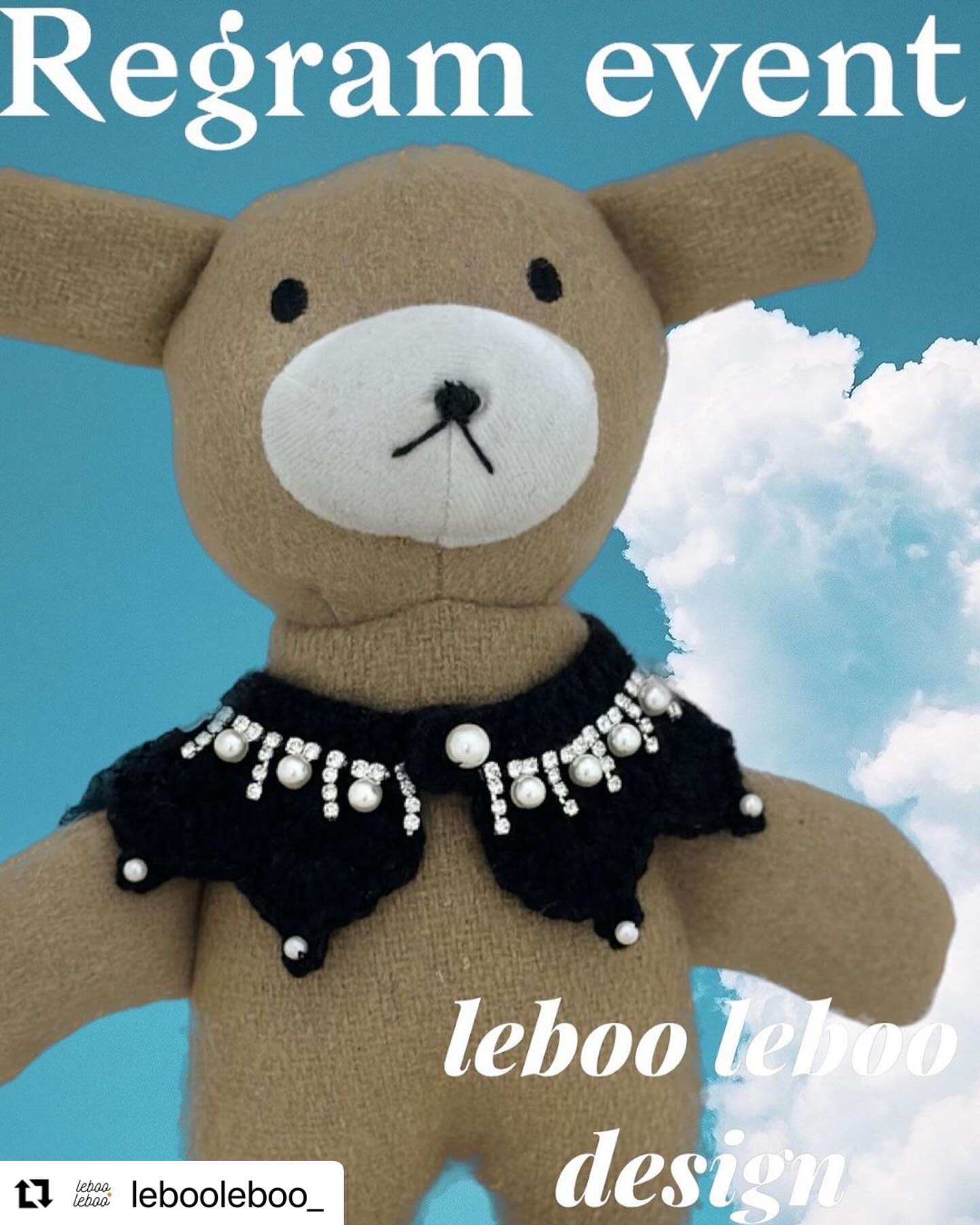 #Repost lebooleboo_ with use.repost
・・・
✪리그램 이벤트✪

르부르부 첫 케이프가 곧 오픈 예정인데요 
오픈 전 리그램 이벤트를 진행해 보려고 합니다

이벤트 기간 1월 5일까지 
당첨자 발표 1월 8일

 ҉*참여방법 ҉*

1. lebooleboo_ 계정을 팔로우 합니다

2.본 게시물에 좋아요 누른 후 
게시물 리그램을 하여 게시물과 스토리에 올려주세요

3.1번과 2번을 모두 참여하신 후 본 게시물에 참여 완료 꼭! 남겨주세요
(친구 태그도 함께 해주시면… 사랑입니다🫶🏻)

세가지를 모두 충족하신 고객님들 중 랜덤으로 추첨하여 
두 분께 케이프 선물 보내드릴게요(색상랜덤) 

언제나 늘 감사합니다◡̈⃝✩‧₊
