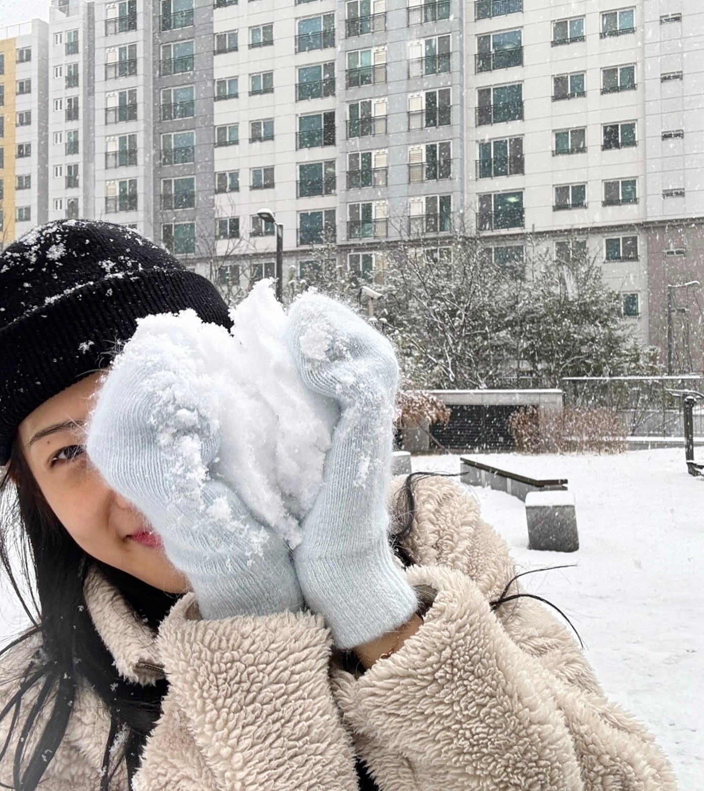 지금은 봄이다가오지만 ㅋㅋ 눈펑펑 맞으며 재밌었던 기억이라 기록해두고 싶어서 😌☃️🌨️❄️