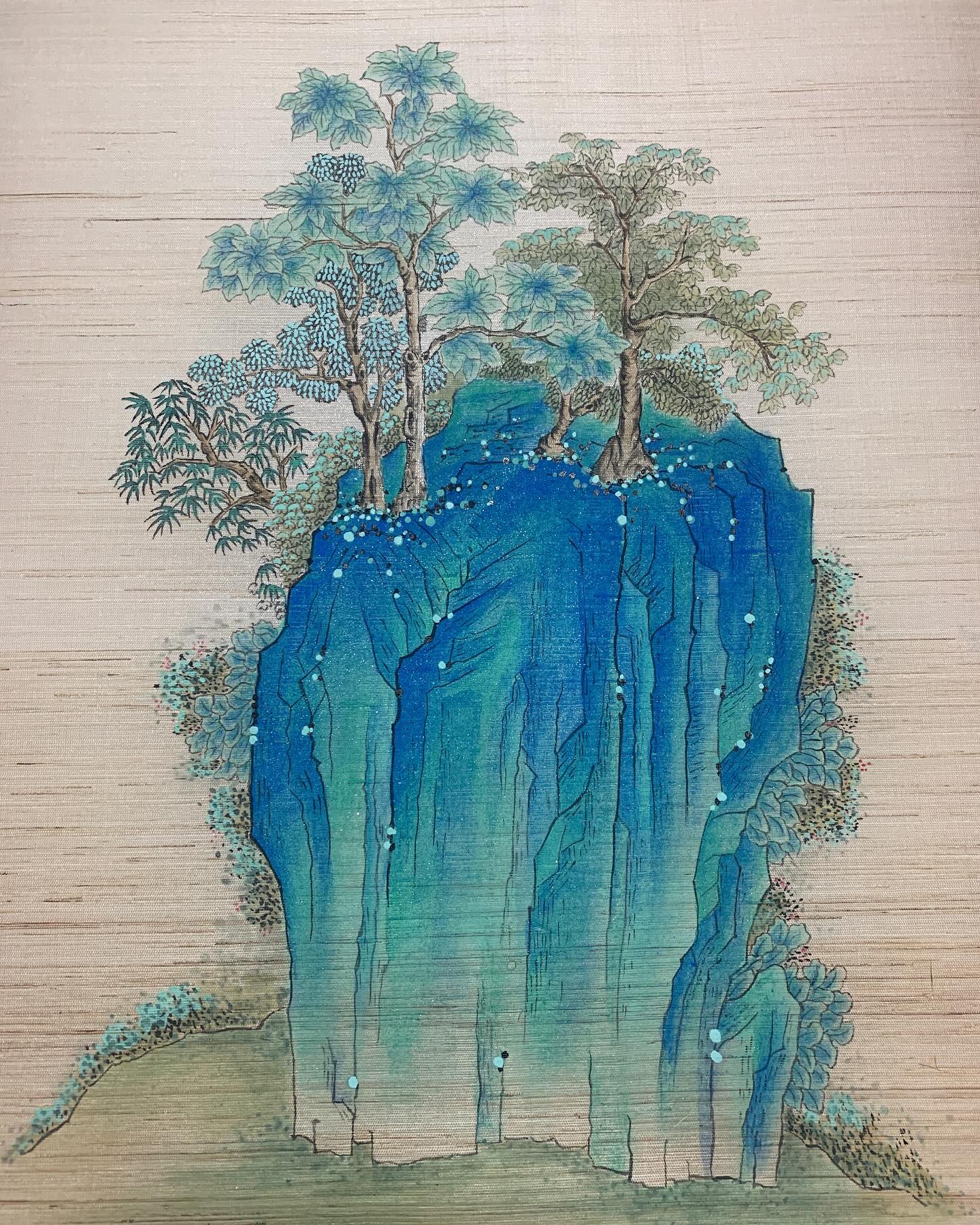 #청록산수