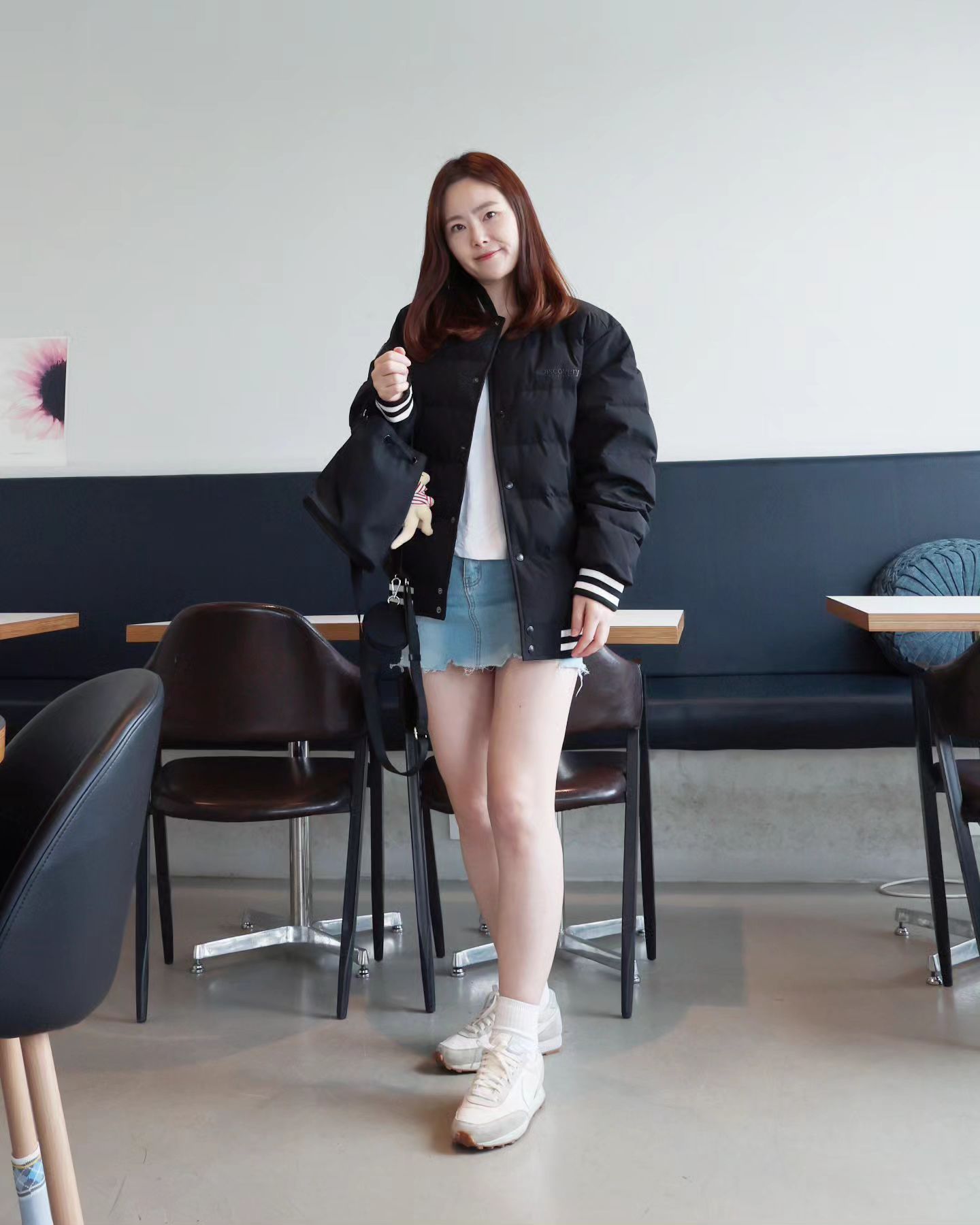 오늘의 촬영
바쁘다바빠😱

#OOTD #디스커버리 #디스커버리패딩 #숏패딩
#디스커버리바시티패딩