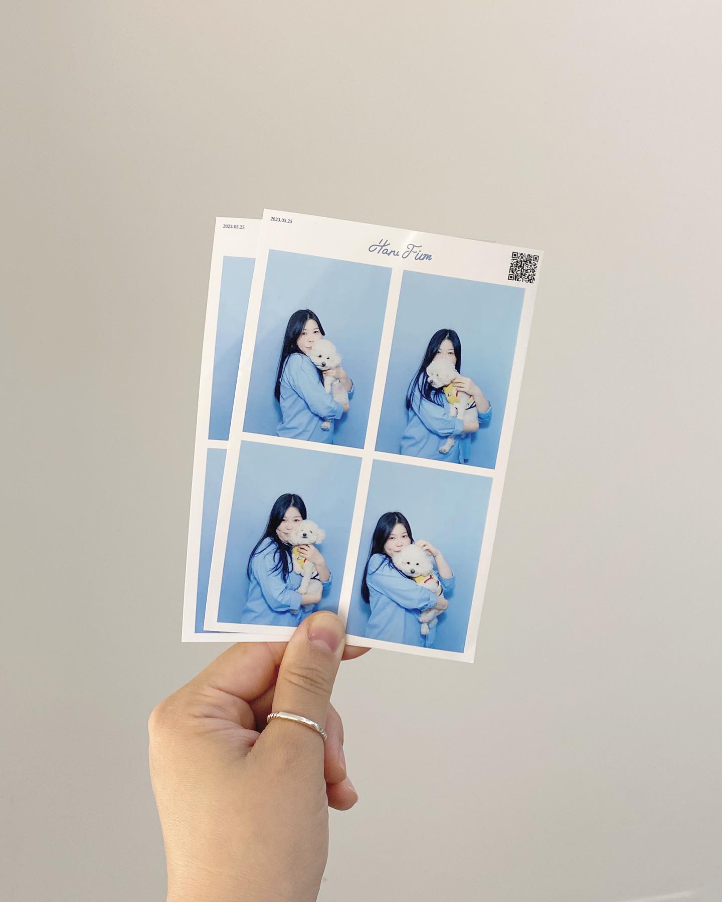 눈치네컷 성공👀🤍