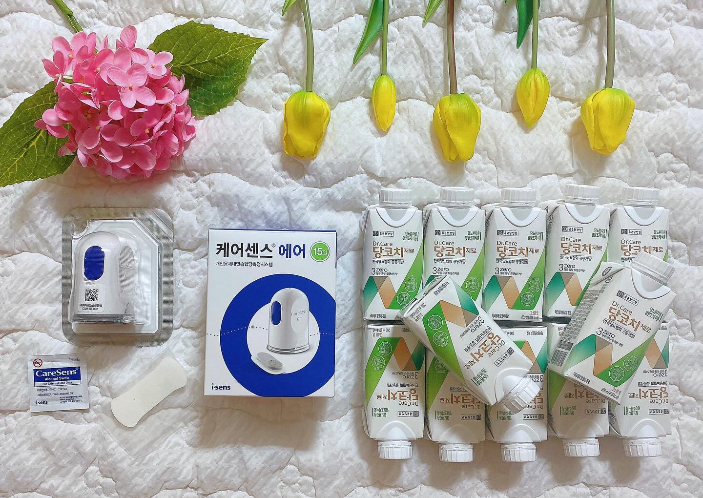 유전적으로 당뇨가 있고
혈당 스파이크 때문에 고전을 겪었는데

당, 유당, 트랜스 지방 3 Zero!
당 코치 제로 섭취하며
15일의 자유🗽 가볍고 편한 연속 혈당 측정기로
혈당 관리하는 일상 

#케어센스 #혈당측정기 #케어센스에어 #15일의자유 #당코치제로 #무가당