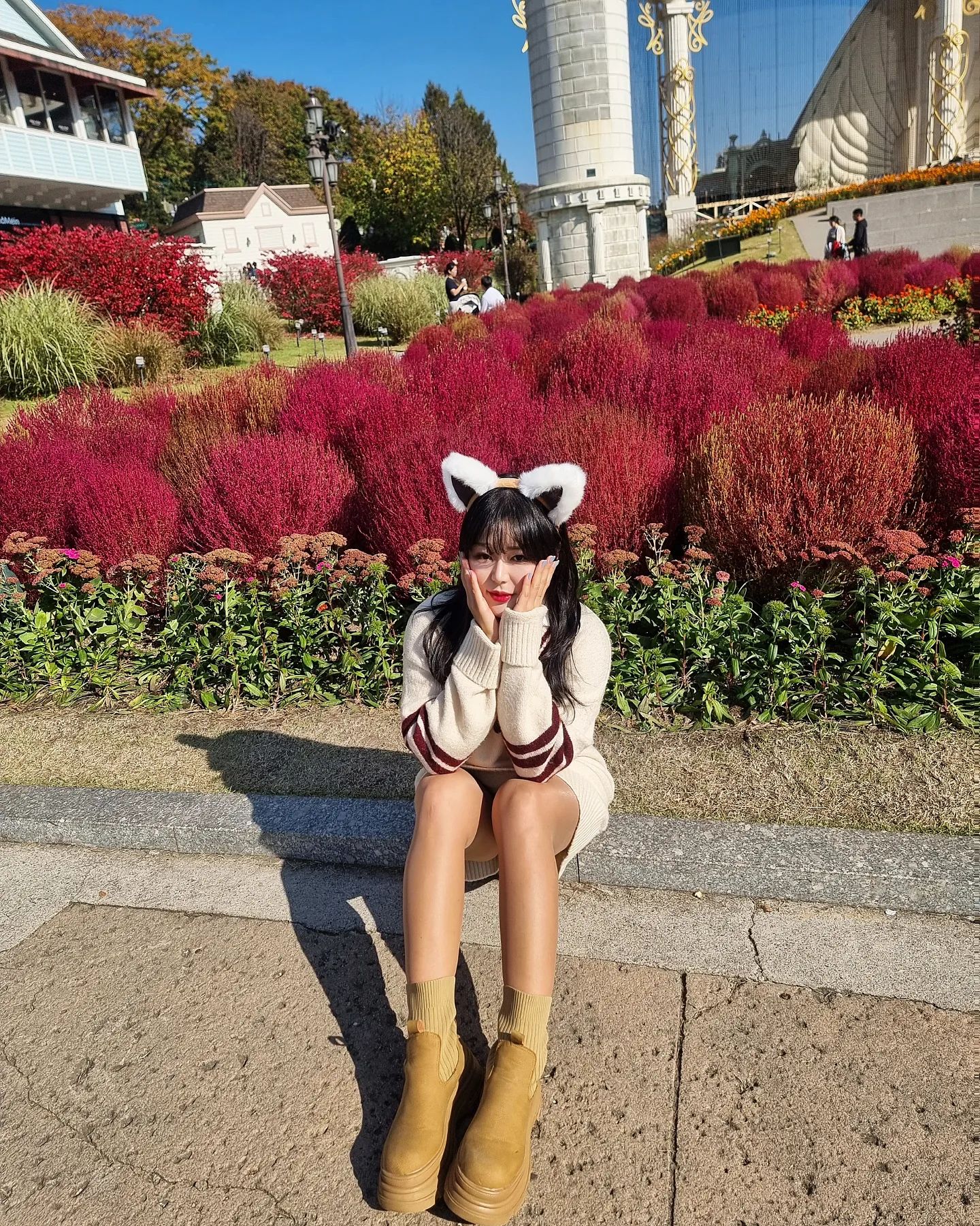 I am 가을 끝장나게 enjoy 하는 중. 
#에버랜드