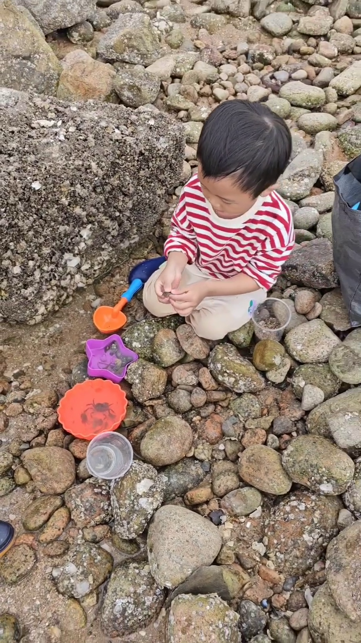 🐚 🦀 🐟

갯벌에서 맨손으로 덥석덥석--
아빠따라서 잘도잡는다..
다 잡고나서 다시 놓아주기까지완료!!ㅋ

자기전까지 오늘 너무 재미있었다며
반짝반짝한 눈으로 행복했다며 잠든 울아덜🥰
#통통이랑햇살이
#46개월아들
#21개월딸
#갯벌체험
#성장기록