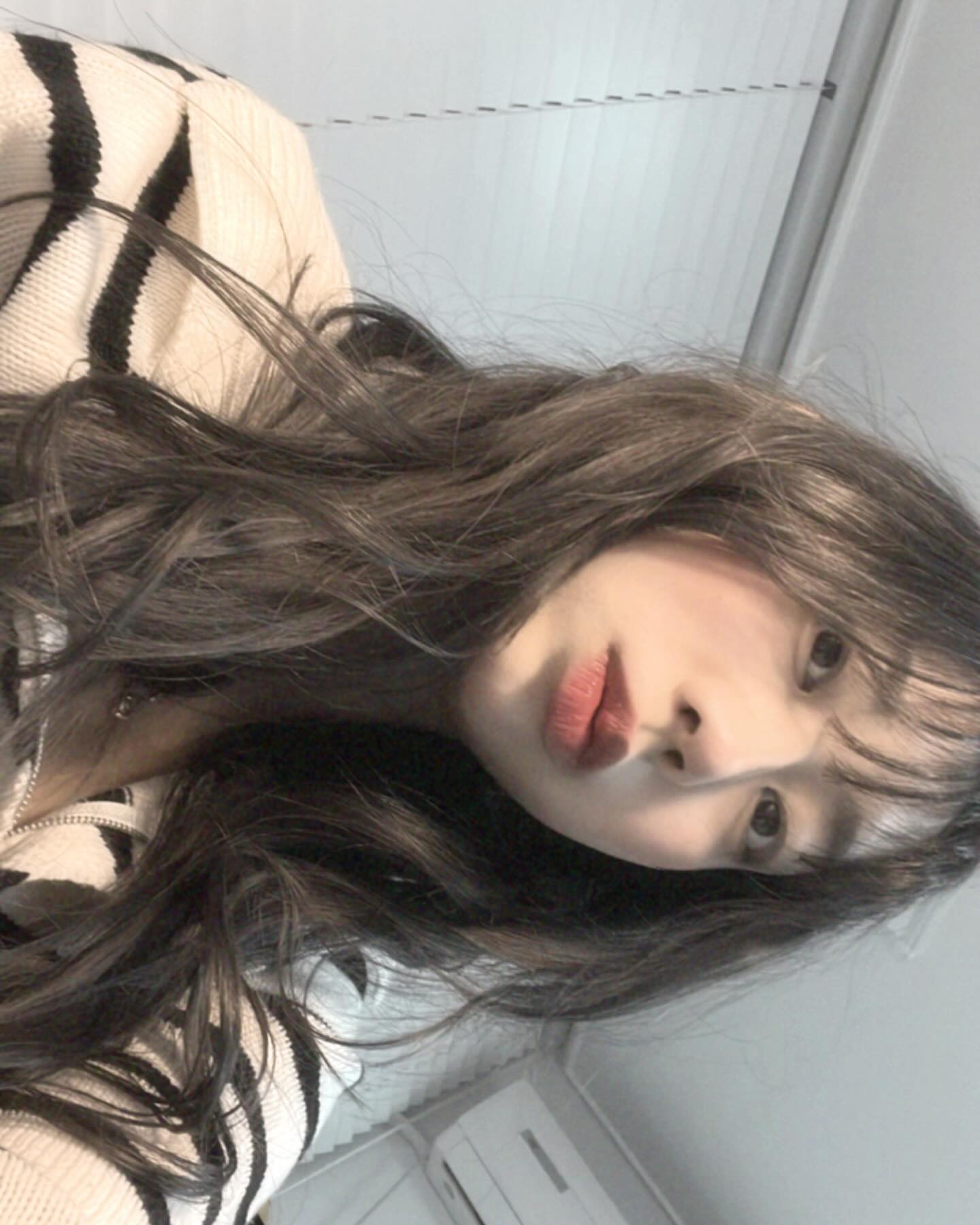 참고로 완전한 흑발은 아님 🐧