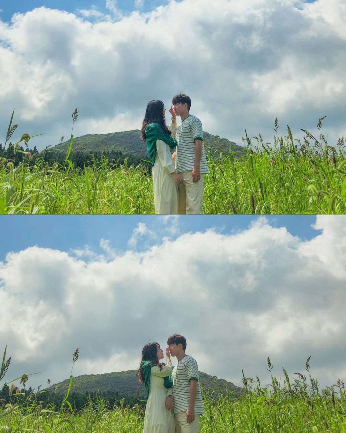 날씨 무지 좋은 날이었는데 내가 원하는 대로 2분할, 3분할 올리려면 다 잘려야하는 인슷하 사진들...ㅠ 아쉬운대로 2번째 사진으로 넣어봅니다😫