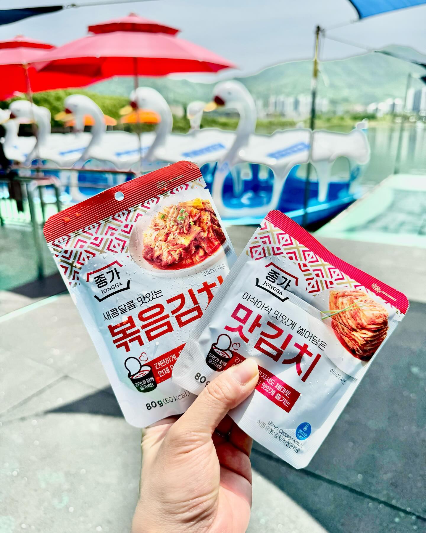 #협찬
먹기좋은 소포장 김치 ❤️
역시 김치는 종가집 아니겠어요?
맛김치&볶음김치 투어세트!! 찐추천 ❤️

요즘같이 피크닉, 캠핑,나들이 시즌에 
냄새 풍기지 않고 쏘옥 넣고 다녀요 

우리 딸 볶음김치 킬러인데
엄마 이 김치 너무 맛있어!
이제 힘들게 안볶아도 되겠어 라네요 ㅋㅋㅋㅋ

실온보관도 가능해요
편의점에서 구매가능하답니다!

✨ 컵라면에도 주먹밥 조합 맛없없!

✨ 아삭하고 익을수록 시원한  맛김치 
✨ 매콤달콤 감칠맛 볶음김치

💌 2024년 종가 김치 앰버서더 
  세븐틴 호시“가 즐겨먹는 제품!!
💌 대한민국 No1 김치전문브랜드 ”종가“ 

jongga.official
#대한민국대표김치 #대한민국1등김치 #글로벌김치 #종가집리브랜딩 #종가 #종가맛김치 #종가볶음김치 #맛김치 #볶음김치 #여행용김치 #캠핑용김치 #김치 #김치추천 #kfood #kimchi #jongga #호시 #세븐틴호시