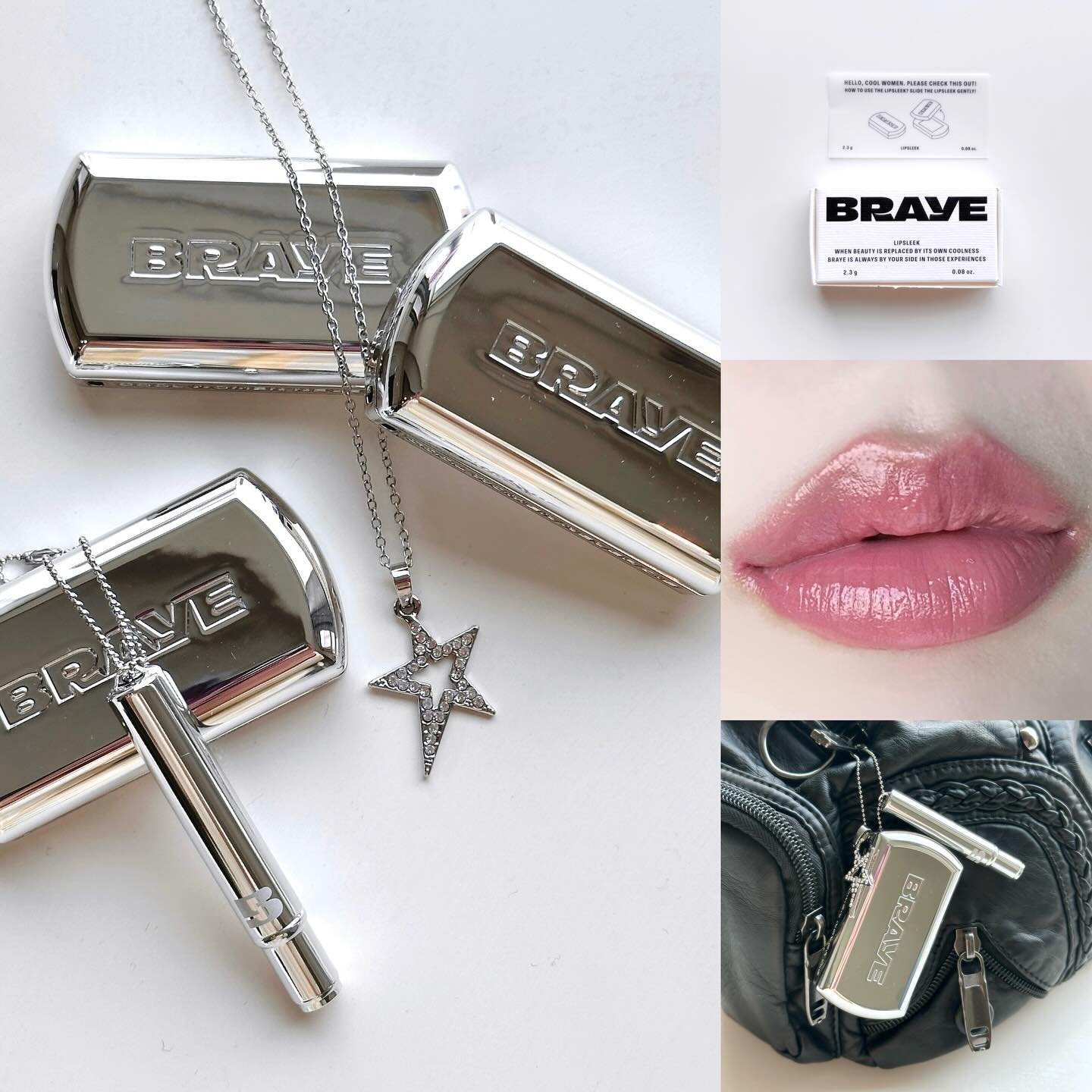 #협찬 braye.official

‘COOL WOMEN NEVER DIE’ [ 멋진 여성은 죽지 않는다 : 멋진 사람의 정신은 변치 않는다 ]는 멋진 슬로건을 가진 ’BRAYE(브레이)‘ 의 브레이 립슬릭 제품을 소개해 볼까 합니다.

01 ARDOR / 02 RORTY / 03 EASE

브레이 립슬릭 제품은 립과 치크에 다 사용이 가능한 제품이고 슬라이딩 용기에 담긴 슬릭한 오브제 형태입니다. 스트랩 연결이 가능해 높은 실용성을 가지고 포켓립 브러쉬를 키링처럼 걸어 활용 가능하답니다🖤 또한 립슬릭을 사용하면 공들이지 않고도 손을 이용해 멋진 러프뷰티 메이크업을 완성하실 수 있어요! 

색상, 패키지, 브랜드 가치 뭐하나 빠지지 않는 점에서 감동을 받은 제품… 들고다니면 그냥 바로 힙합이 되는…👓 우리 모두 브레이 립슬릭쓰고 cool… women이 돼봅시다😎

#브레이 #립슬릭 #립앤치크 #립앤치크밤 #립밤