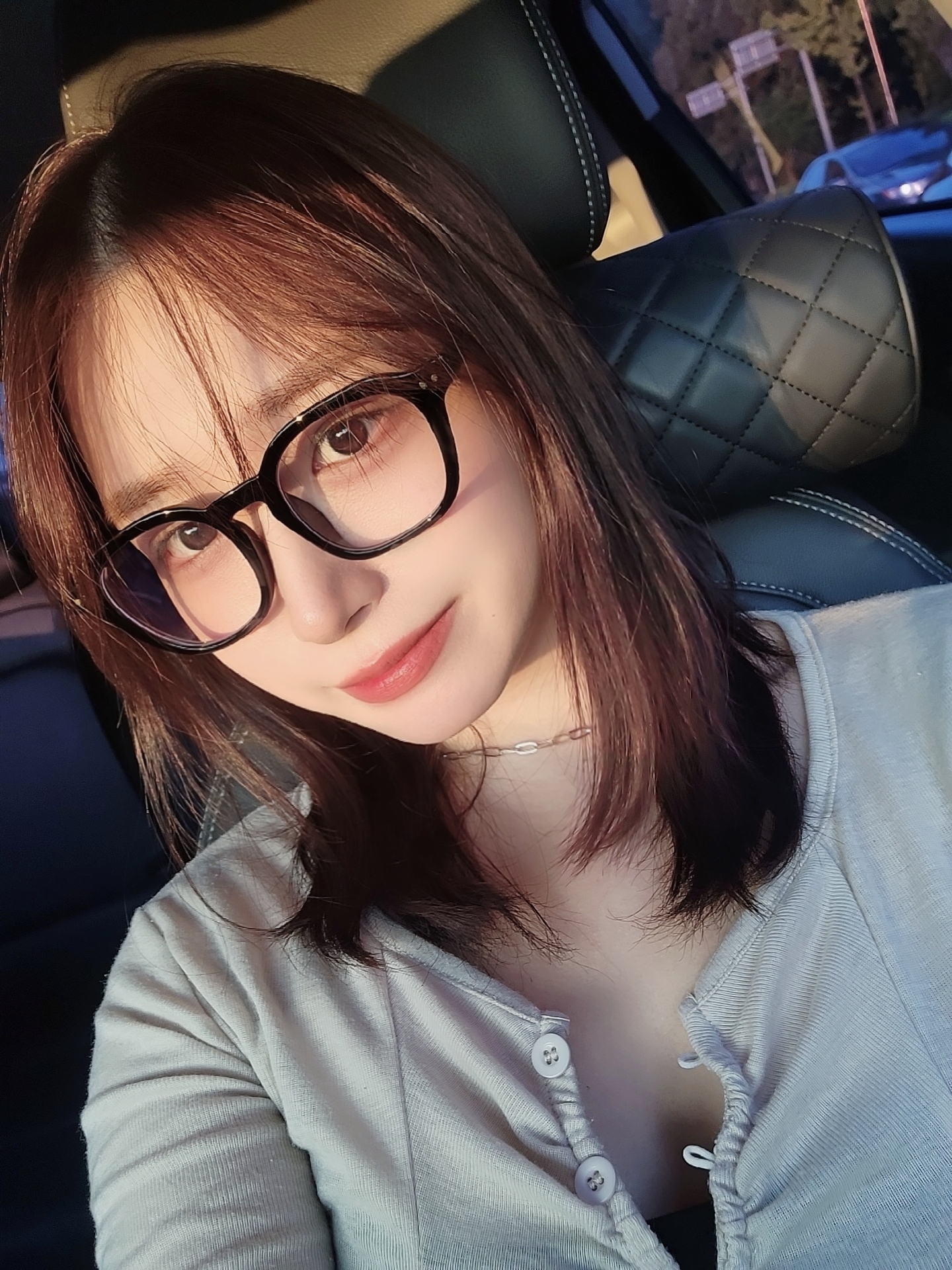 [SeeChic] 골드 메탈 검정 투명 패션 뿔테 블루라이트 차단 안경