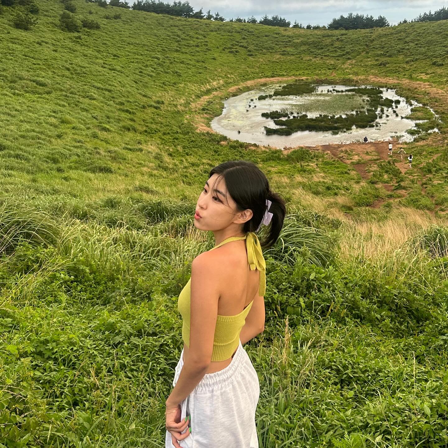올라가다 디질뻔해쓰예