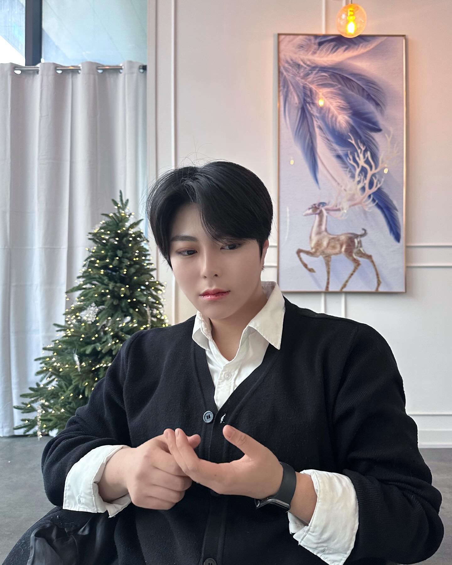 머리가 많이 자랐죠? 겨울이니까 ❄️❄️❄️