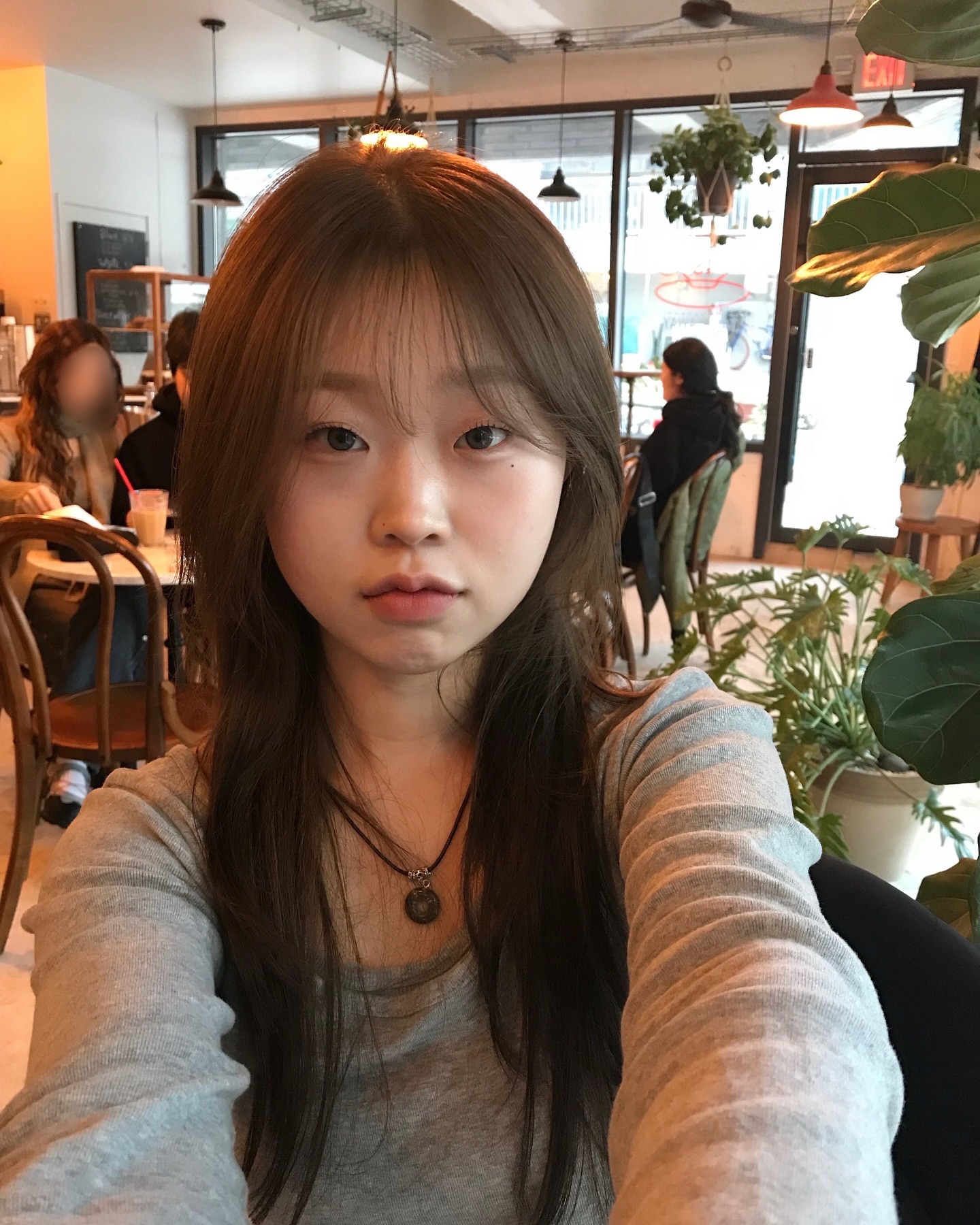 후면 셀카 적응기