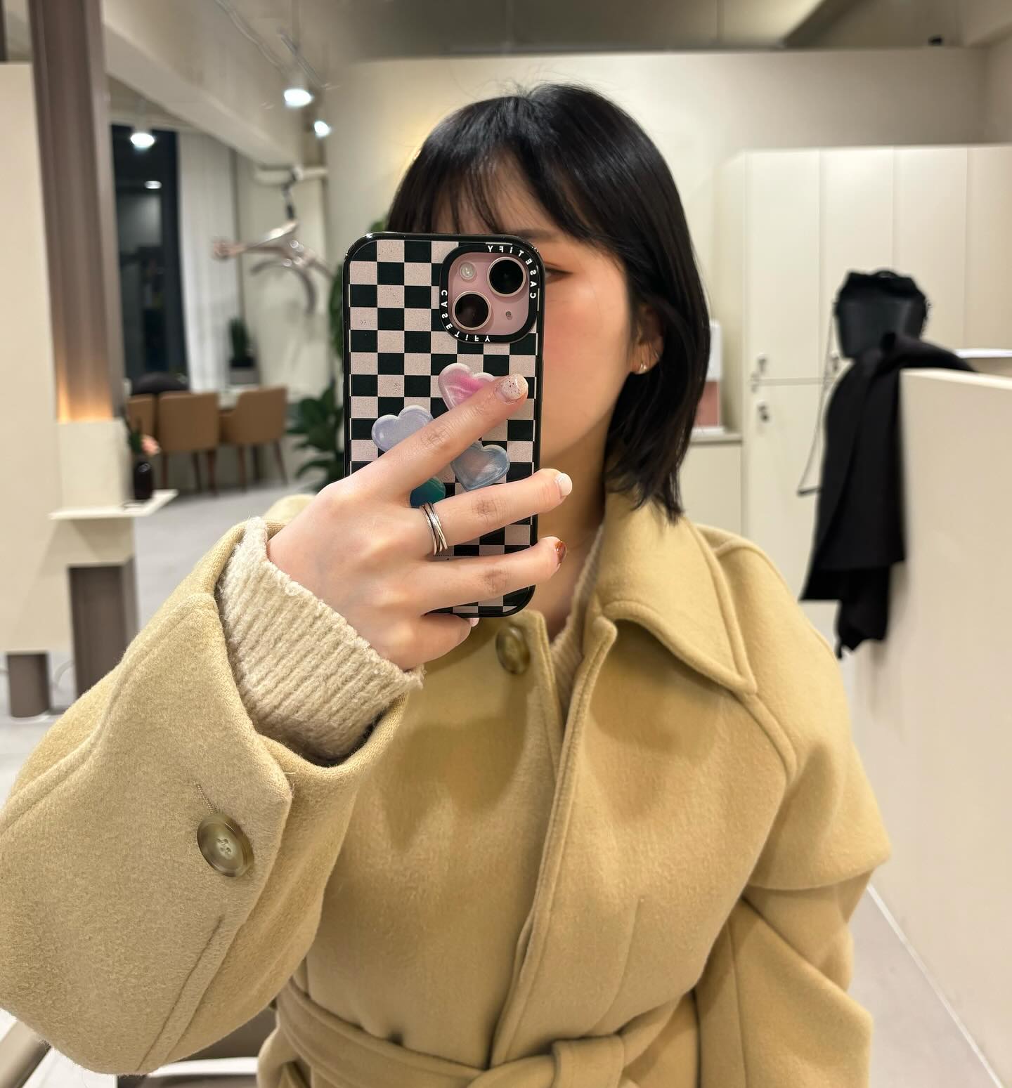 최애 코트 #모한코트