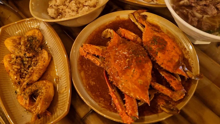 선릉역 크리스마스 분위기 좋은 쌀국수 칠리크랩 맛집 에이스크랩 강남직영점