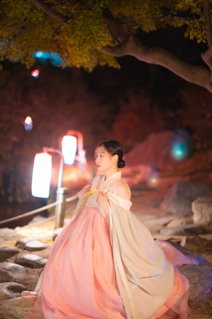 경복궁 금준당 한복 대여 창경궁 야간 스냅 후기 w 동화 스냅