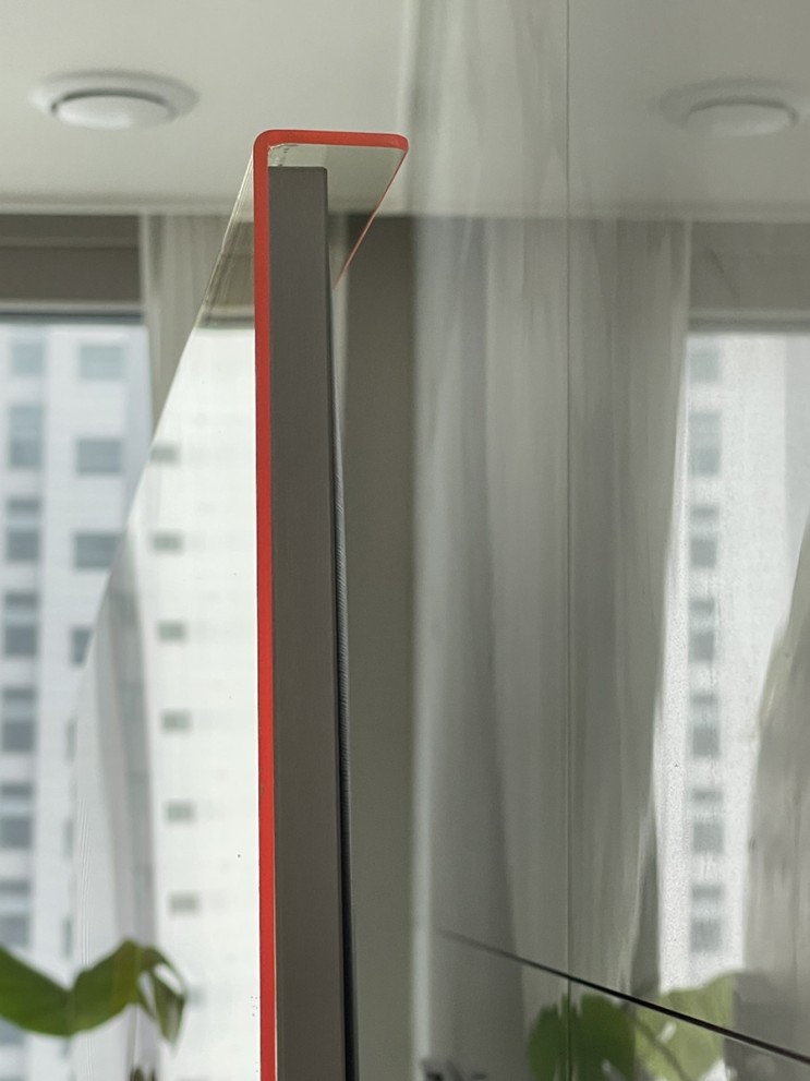 85인치 TV 블루라이트차단 화면보호기 액정보호기 삼성 QLED 티비보호기 내돈내산 사용 후기