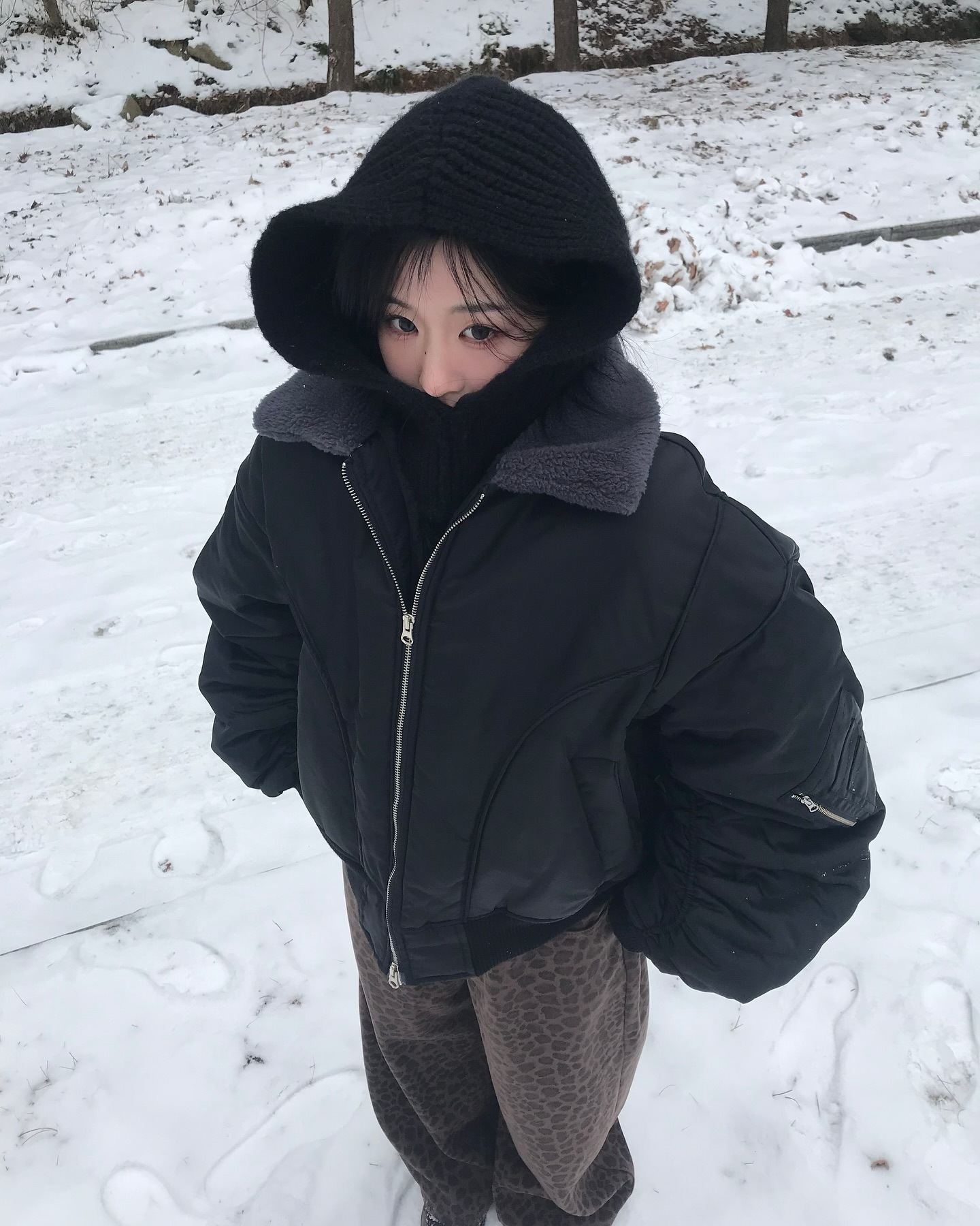 처음가보는 천안 가는 길에서 하얀세상을 볼줄이야 !! ☃️🤍💭