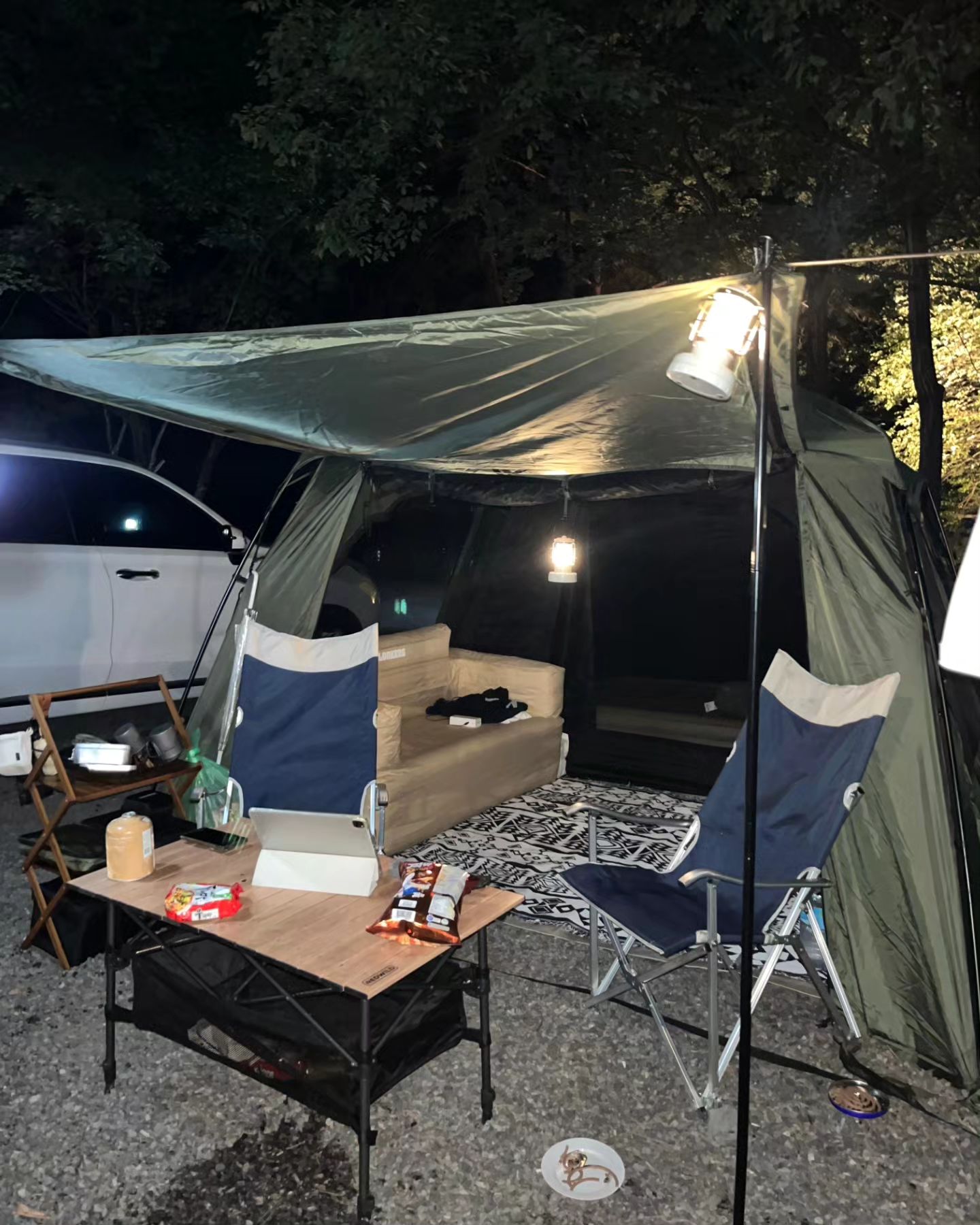 요즘 남편이랑 주말마다 캠핑다니는중🏕💚