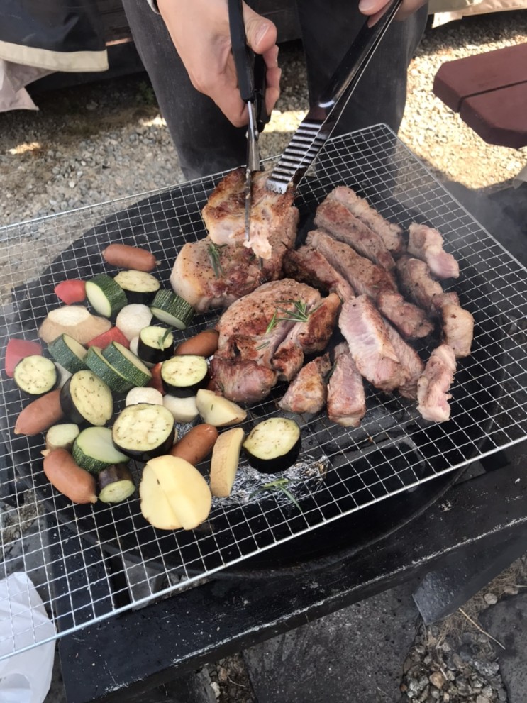 대전근교여행 파크오브드림 글램핑 감성 바베큐 파티