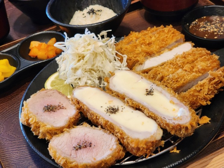 청주 율량동 맛집 ㅣ 점심 먹기 좋은 '삼백돈 돈가츠' / 주차장, 테이블오더, 포장가능