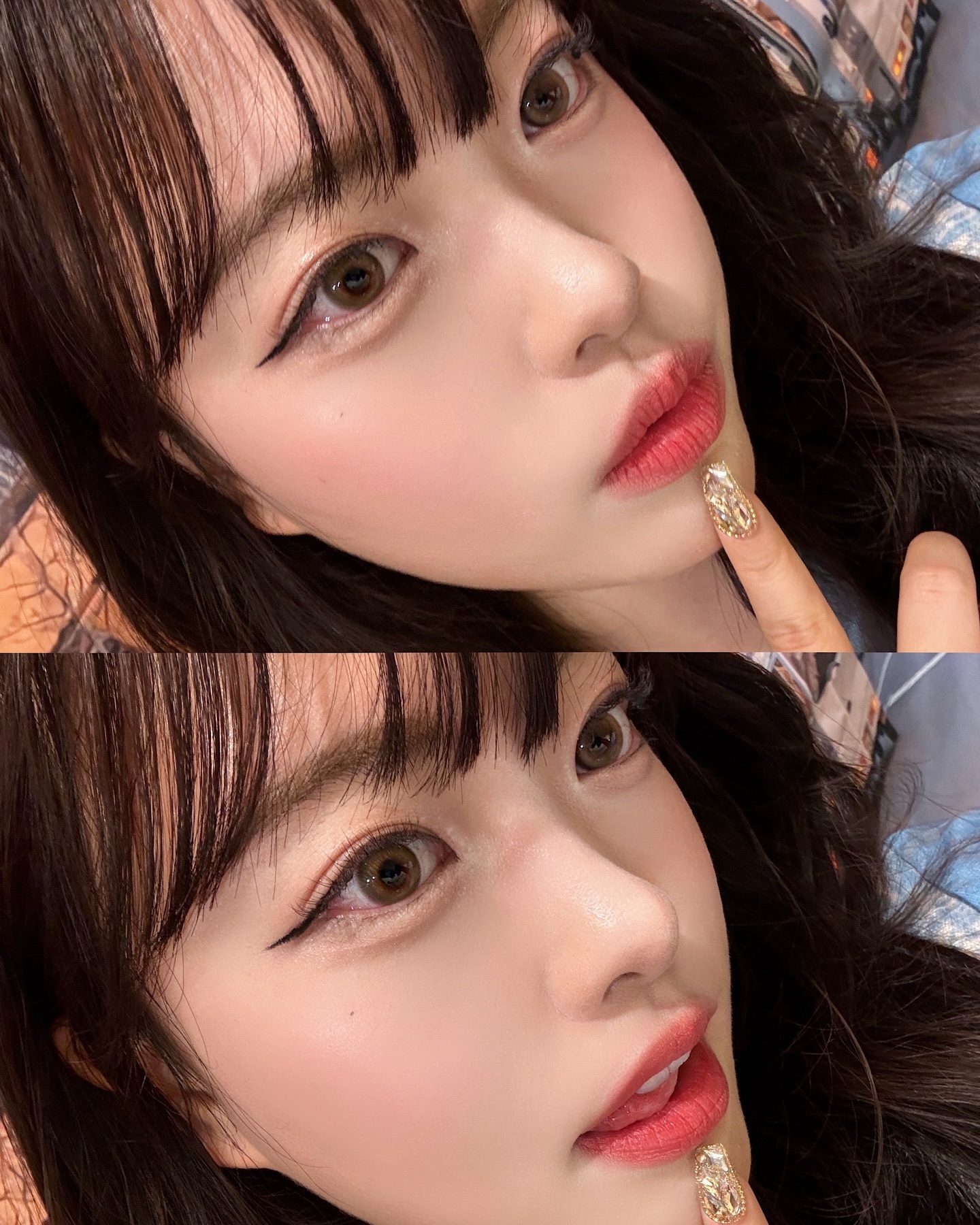 얼빡인데용 !
뽀용한 렌시스 렌즈 🥝🍑
세이미 속눈썹 연쟝까쥐

#렌시스 #쥬이시브라운 #쥬이시그린