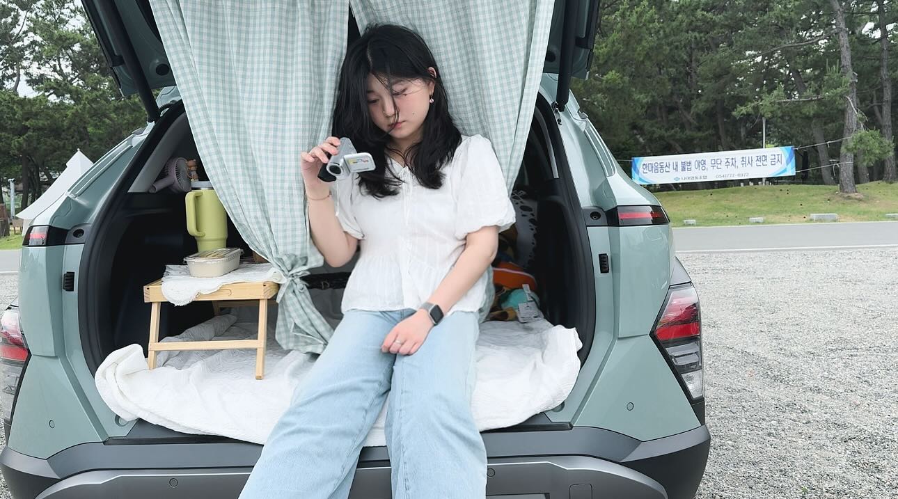 차박의 꿈 차크닉으로 시작🐣
근데 내가 큰거야 코나가 작은거야,,?ㅋㅎ