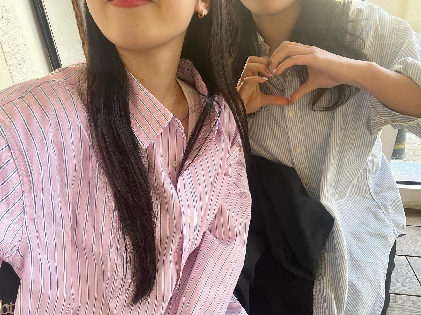현생에 바쁜 스트라이프 걸들 
대학원가기전 40분짬내기..🥹☕️🥛
#롤러커피