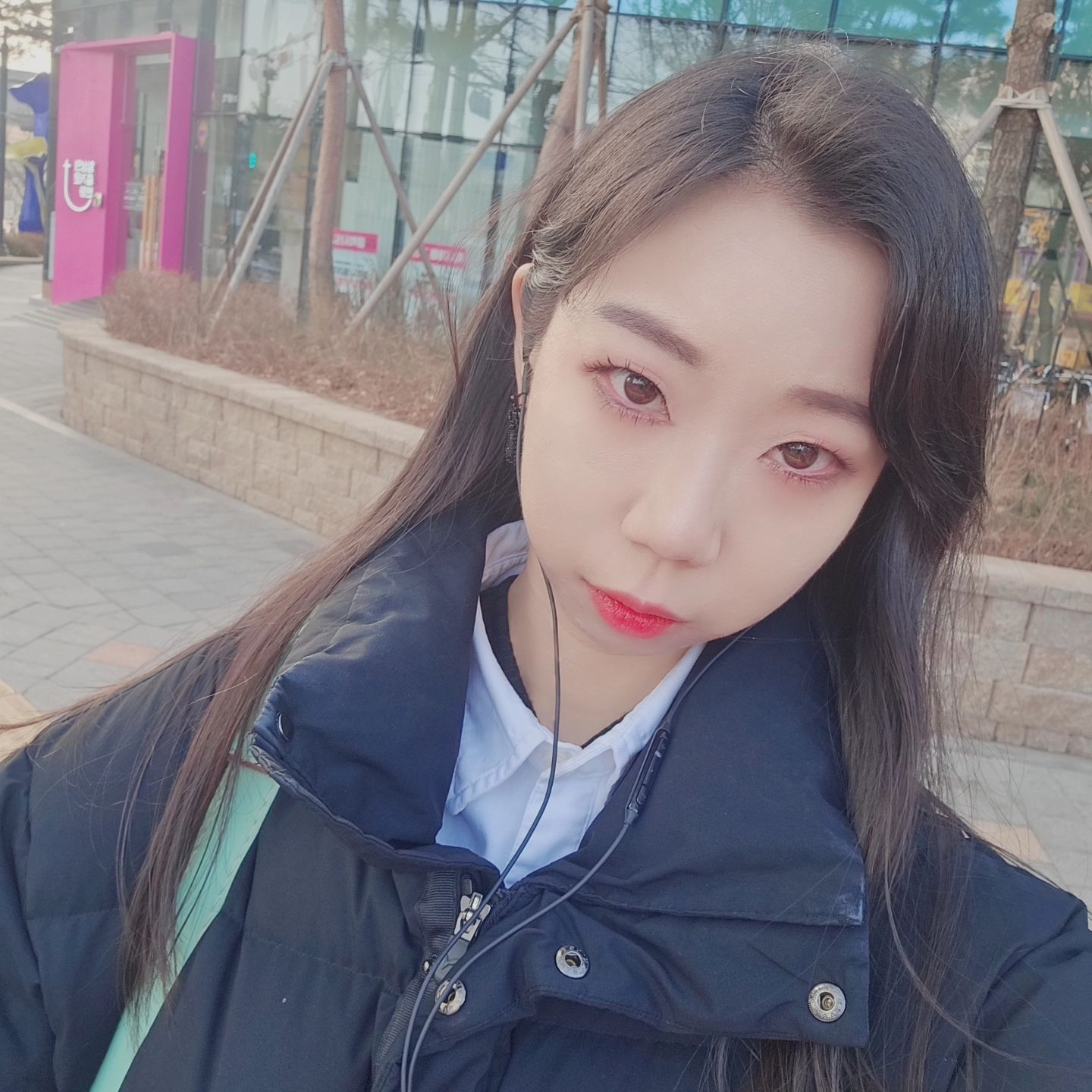 센 화장 vs 연한 화장