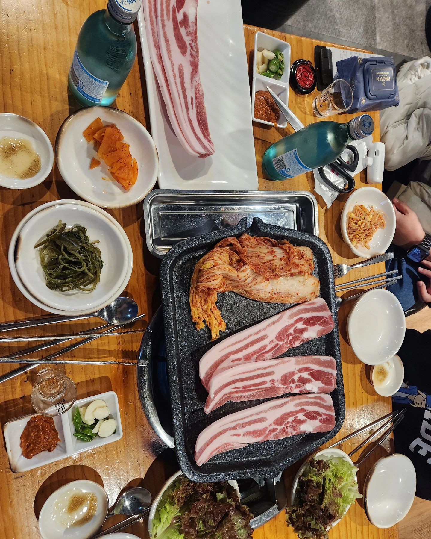 .
저녁엔 냉사미~~~
크~~~~
각1병씩 달료~!!!