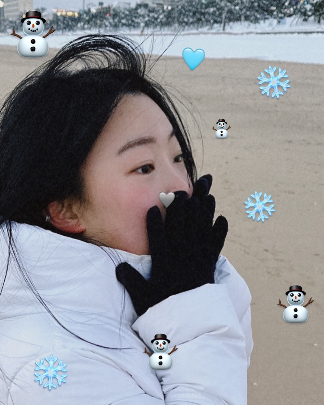 겨울 바다 다신 안 가 ❄️⛄️🩵❄️⛄️🩵
