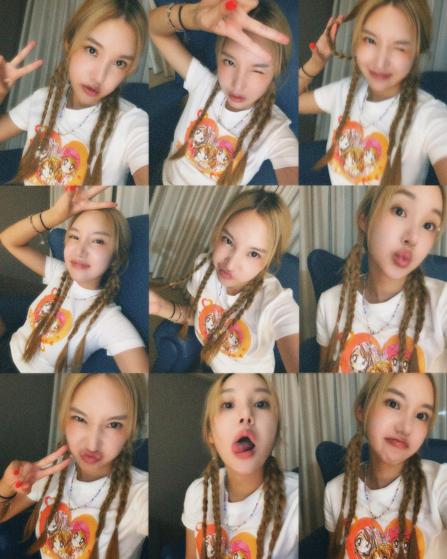 1. 이쁜척 9종셋트
2. 영정사진..(?)
3. 🎂
4. 오늘은 공쥬들 호캉스 어쩌구..
5. 현실 
6. ㅎ우리이쁘죠?
7. 놀랍게도 띵띵땅땅땅