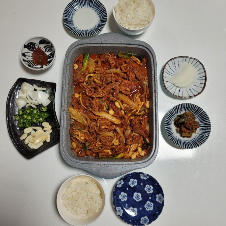 [구월오리 오리주물럭] 간편 밀키트 볶기만하면 끝! 인천 구월동 맛집 구월오리 택배후기