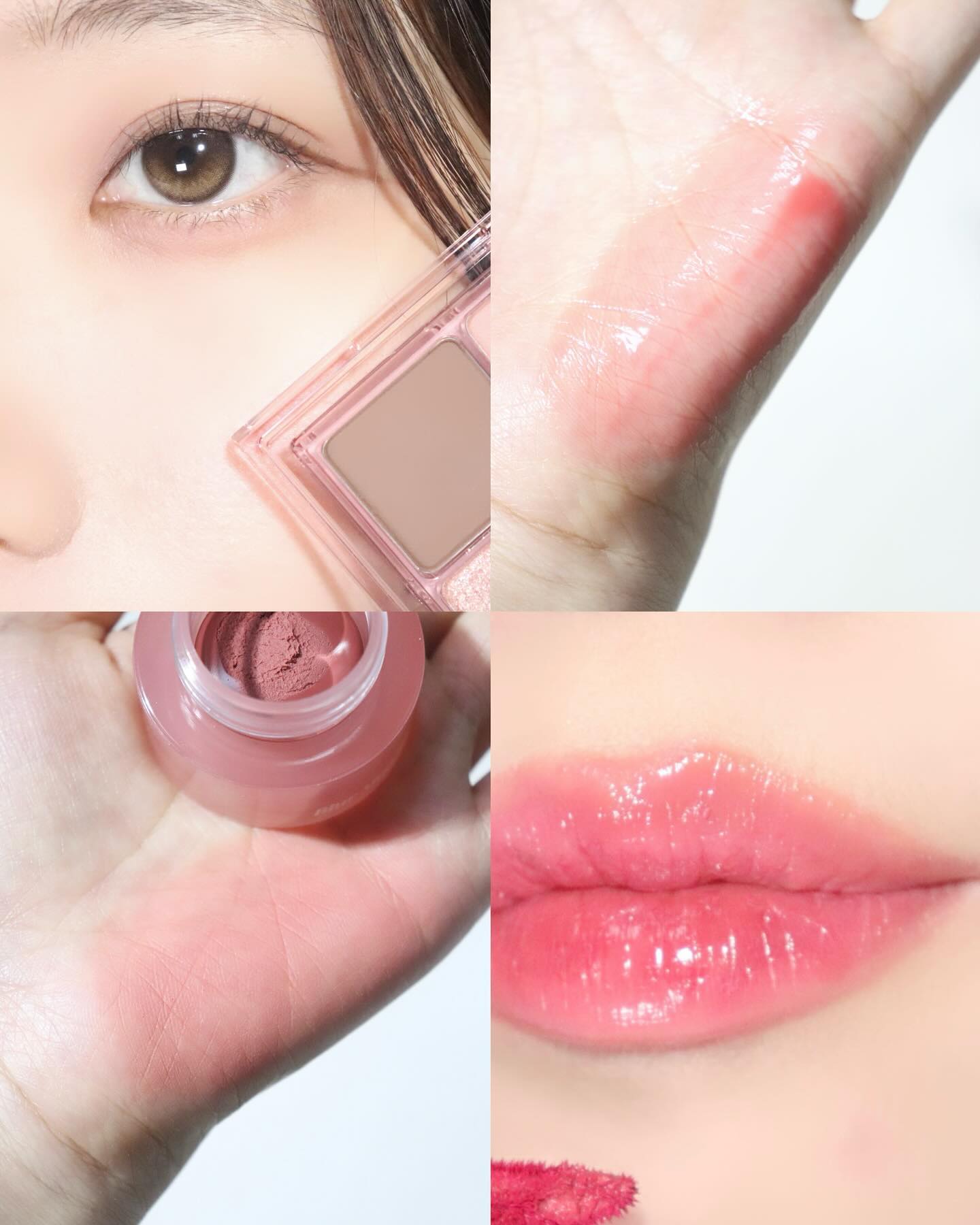 #협찬 cliocosmetics_official twinklepop_official 
✨트윙클팝X다이소 신제품 출시✨
안히 퀄리티가 너무 좋은데•••? 가격이 몇 천원이 맞나요••? 더 줘야할 것 같은데•• 싶었던 트윙클팝X다이소 신제품🩷
✔️블러 머드팟 4종✔️푸딩 컬러 글로스 3종
✔️레이어링 무드팔레트 2종 ✔️퓨어 글래스 틴트 3종 
4제품이 신상으로 출시되었는데 솔직히 저는 전부 마음에 들었는데요!
요거 4제품이면 저렴하게 색조 메이크업 가넝 무조건 가넝
심지어 예뻐,, 트윙클팝 잘해요🫣 저는 제품군당 1종씩 사용해봤어요
✔️블러 머드팟 02 피치센트
쫀득한 머드 텍스쳐로 프라이머같이 입술 주름을 메꾸어 주면서 얇고 가볍게 밀착되는 제품으로 펴바르면 블러리해 너무 예쁜 제품! 블러셔로 발라도 좋고 립으로 발라도 예쁜데요! 특히 피치센트는 살구살구 컬러로 베이스로 바르기 좋았고 특히 치크에 발라주면 화사하니 예쁘답니다 전 치크에 발라주는게 더 예쁘다고 생각했어요💖

✔️푸딩 컬러 글로스 03 자몽 베베
투명한 자몽 컬러감이 너무 예쁜 자몽 베베! 선명하지만 맑게 표현되고 쫀쫀하지만 끈적임 없는 딱 요즘 투명 글로스 립 제형이랍니다 특히 광택이 너무 예쁜데 고굴절 오일이 함유되어 있어 입술 주름 채워주면서 오래 간답니다!
이 제품 맑고 예쁜 컬러감+ 광택이 진쯔 조녜라 꼬옥 사주면 되••

✔️레이어링 무드 팔레트 얼루링 유니버스 
이거 대박입니두•• 꼭 사세요!! 특히 가을뮤트분덜 너무 잘 어울릴 것 같은 컬러감•• 뮤트한 로즈 컬러감이고 음영 컬러가 확실해서 음영도 잘 쌓이면서 로즈 컬러감이 살짝 들어가 무드있게 만들어주는 제품인데요〰️
발색, 고운 입자, 밀착력 모두 합격! 그리고 펄이 너무 느좋•• 영롱함을 그대로 담은 하이라이팅 글리터가 반짝반짝 거리는데 진짜 예뻐요•• 연말은 이 펄을 잔뜩 바르고 다니시면 되겠습미다✨✨

✔️퓨어 글래스 틴트 01 미들로즈
퍼스널 컬러를 담은 쉐이드로 수분함량 약 44%로 가볍고 워터리한 텍스처로 청초한 광택과 함께 끈적임 없이 편안한 느낌이었어오!
수채화처럼 쌓이는 레이어링 발색으로 라이트톤~딥톤까지 취향대로 컬러 발색이 가능하구요! 저처럼 입술상태가 안좋았을 때 여러번 덧발라주면 
입술 싹 커버되면서 예쁘게 발색되는 제품! 진쨔 대박이조?
미들로즈는 뉴트럴한 로즈컬로라 쨍하지 않아 좋았습니다!

이번 트윙클팝X다이소 신제품 전부 다이소에서 만나보실 수 있구요!
전부 대박이니까 다이소가서 테스트 해보시고 구매하세요🤍 
솔직히 다예뻐요ㅎㅎㅎ 징쨔 저렴하지만 퀄리티는 너무 좋은 요 제품들!!
완전 추천드립미다 (՞⸝⸝o̴̶̷̥᷅ ̫ o̴̶̷᷄⸝⸝՞)و♡

#클럽클리오서포터즈3기#트윙클팝#블러머드팟 #트윙클팝#푸딩컬러글로스 #레이어링무드팔레트#퓨어글래스틴트#피치센트#자몽베베#얼류링유니버스#미들로즈 #다이소#다이소추천