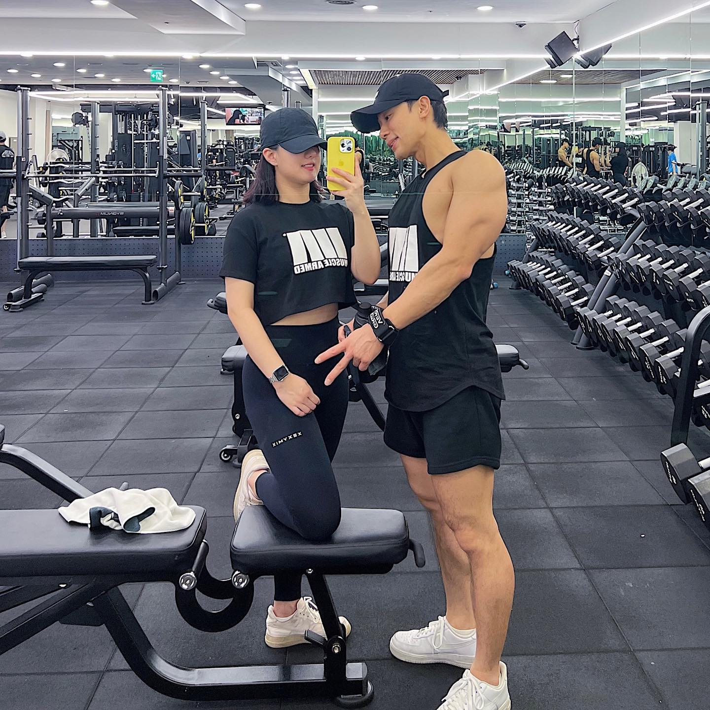 엄청 오랜만에 오빠랑 아침운동 ◡̈ෆ 
.
.
.
muscle_armed 
#취미 #운동 #운동하는여자 #운동하는커플 #헬스타그램 #헬스 #웨이트 #눈바디 #바디체크 #바디프로필 #신도림 #신도림헬스 #어반필드 #신도림필라테스 #필라테스 #필라테스강사 #강남헬스 #강남필라테스 #홈트 #운동복 #등산 #등산스타그램 #러닝 #한강러닝 #러닝크루 #서울 #일상스타그램