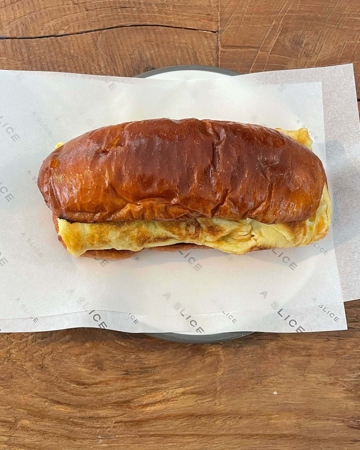 어슬라이스 재오픈🧡 됸맛 에그번~~🍳🍞