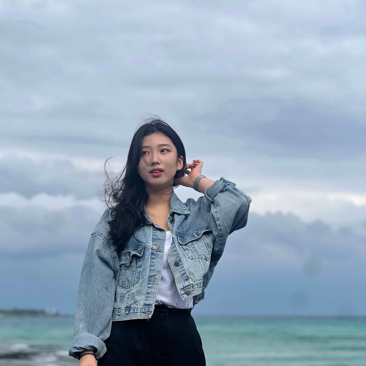 제주 에메랄드 바다를 제일 조아해 난 🌪️🌊🩵
